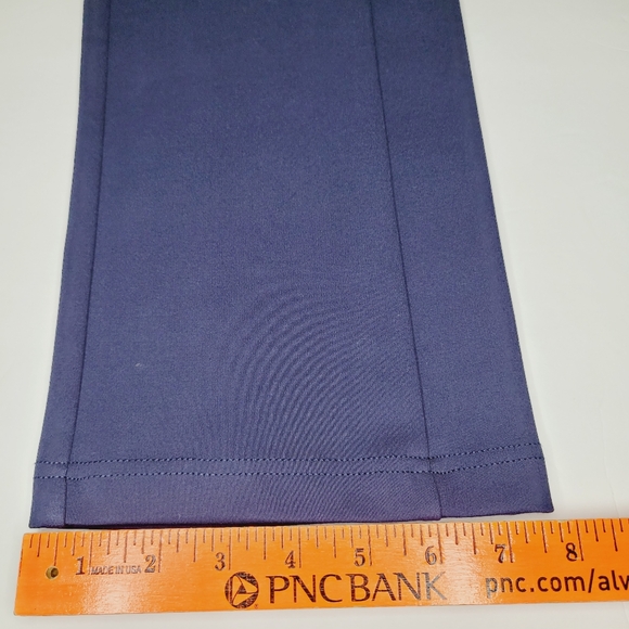 Betabrand 7-Pocket Pants Yoga Women's Medium Long Bootcut Navy Classic Pull On - Picture 9 of 13